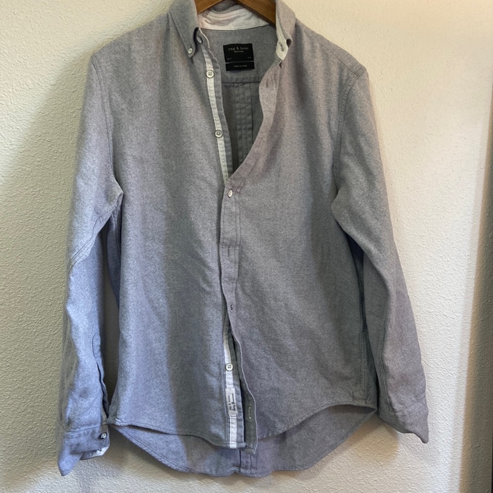 Rag and bone button up size medium